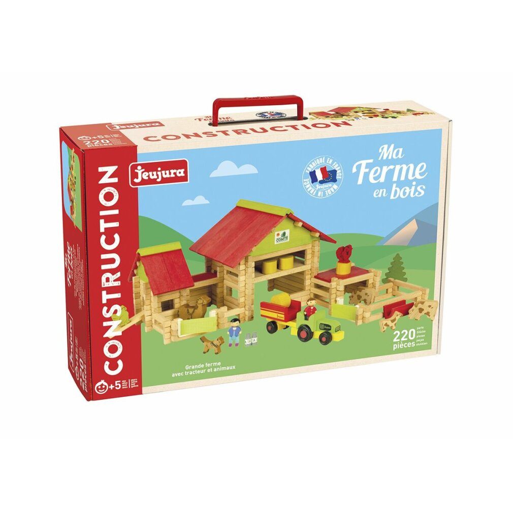 Jeujura Babypuppe Playset Large farm (220 Stücke)