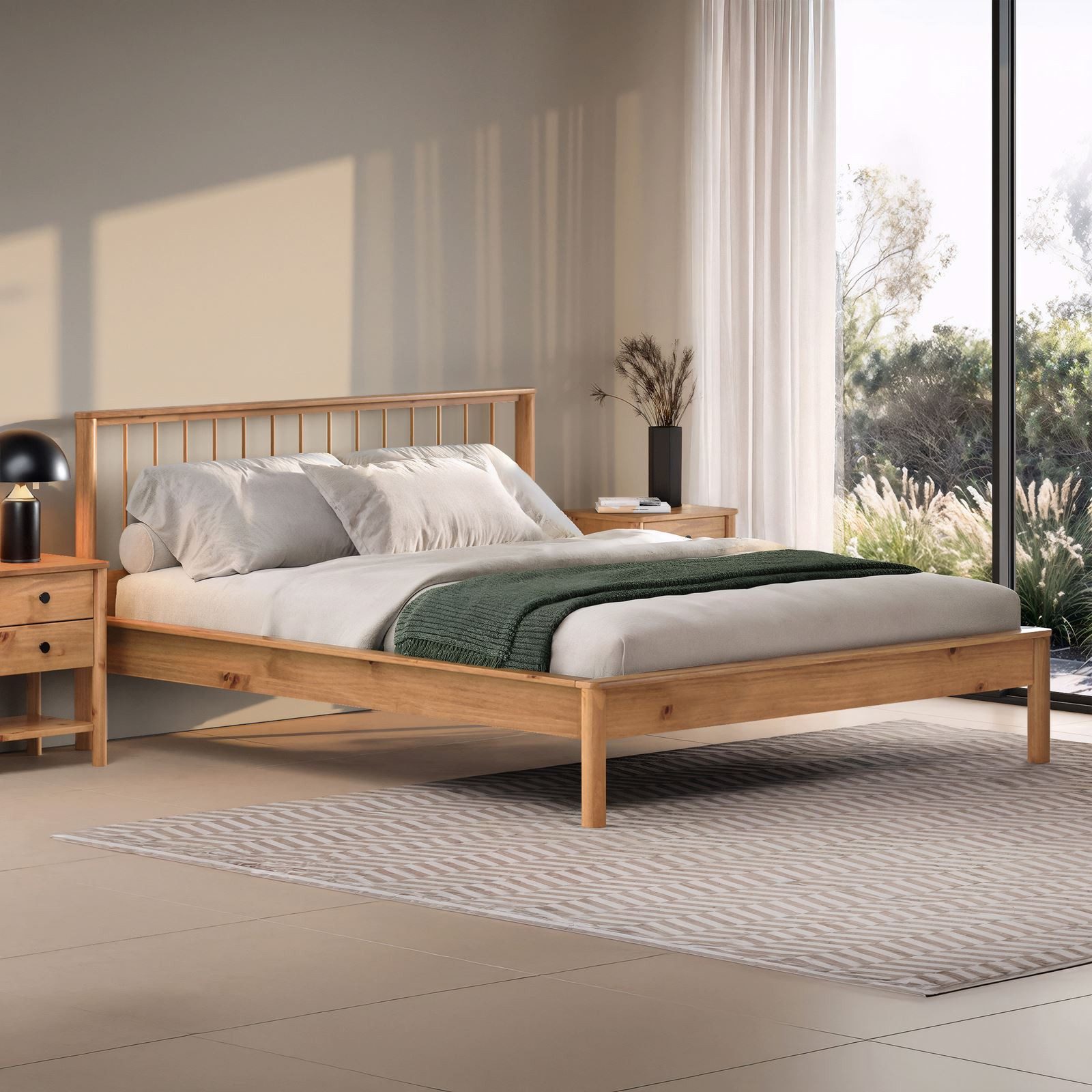 IDIMEX Massivholzbett APOANA, Doppelbett aus Massivholz mit Lattenrost und günstig online kaufen