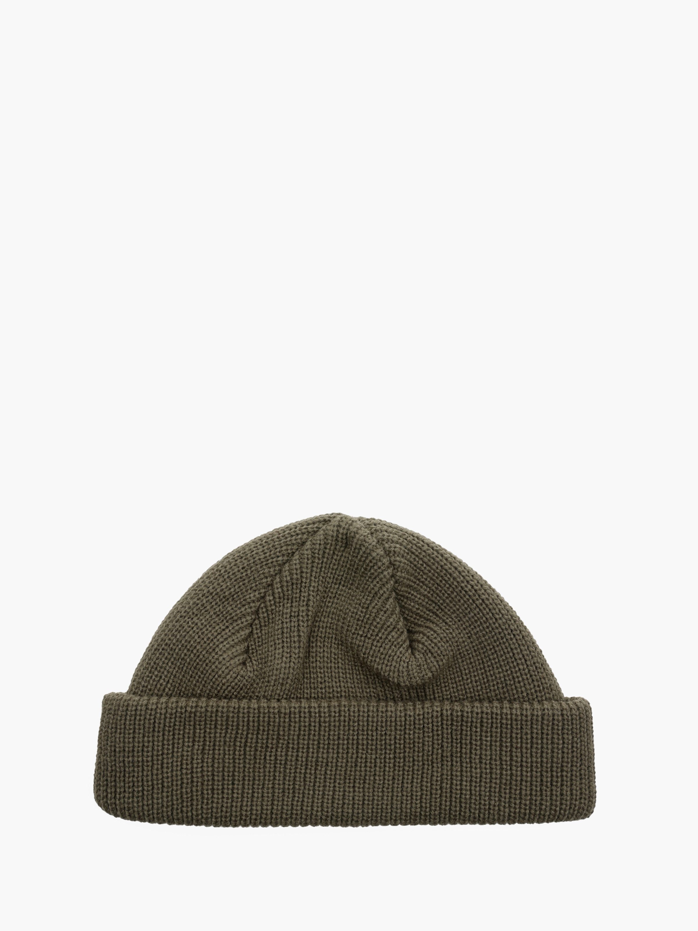 Colins Strickmütze Collins Grüne Baskenmütze für Herren