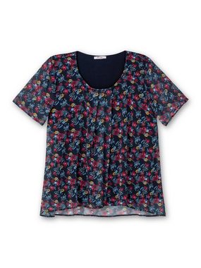 Sheego T-Shirt Große Größen in leichter Chiffonqualität, blickdichtes Untershirt