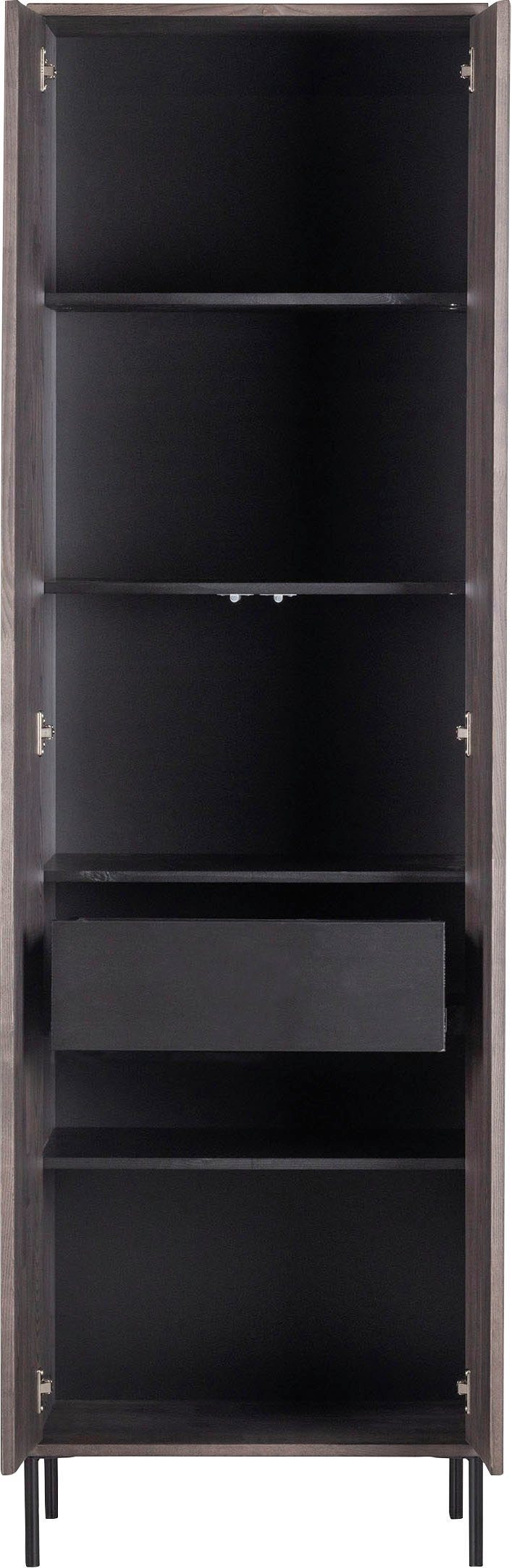 New WOOOD braun Gravure Stauraumschrank