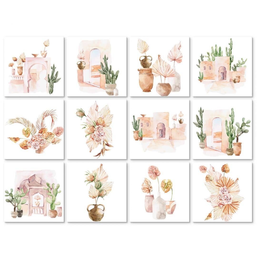 K&L Wall Art Fliesenaufkleber selbstklebend Klebefliese günstig online kaufen
