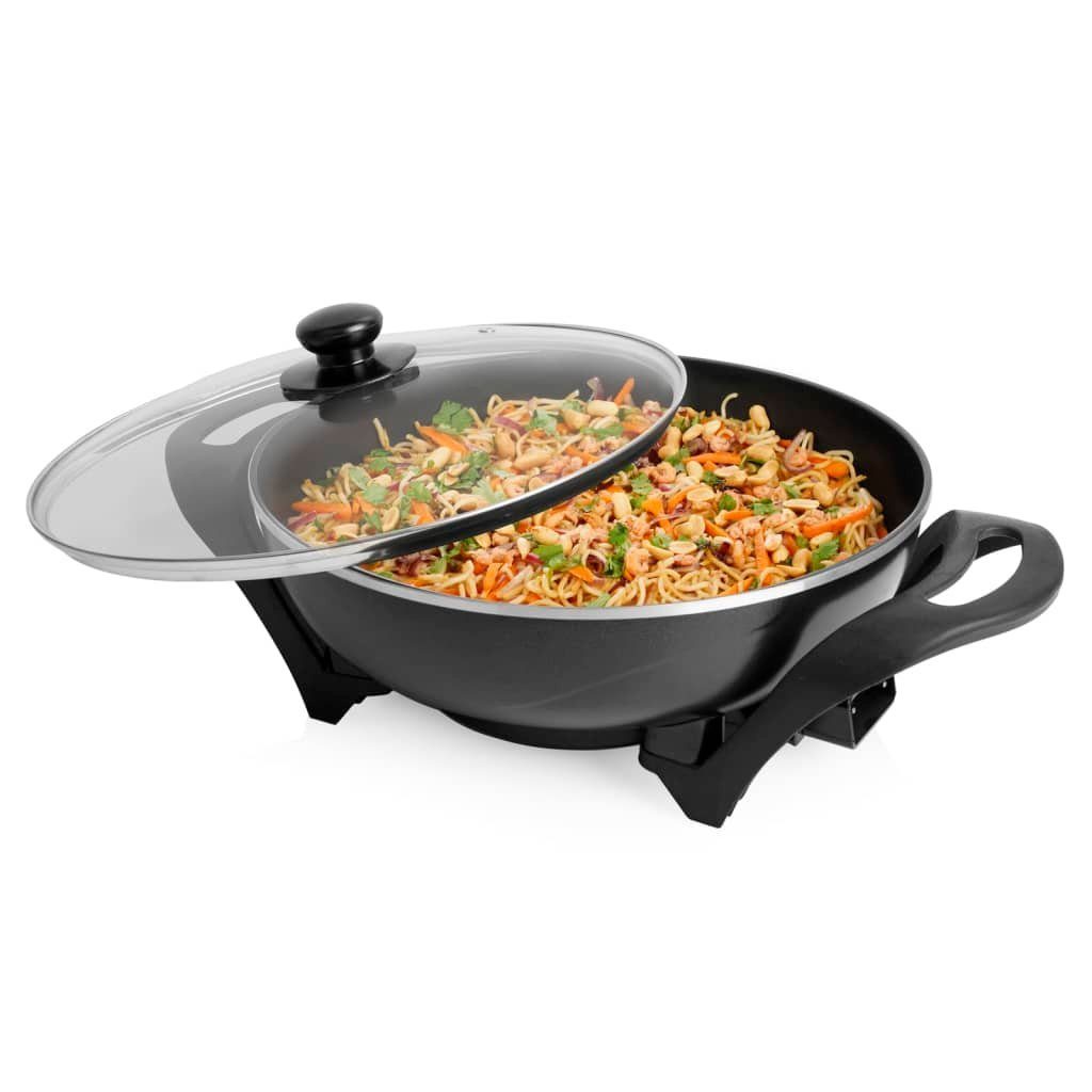 Tristar Elektrische Pfanne Elektro-Wok PZ-9130 1500 W 4,5 L Schwarz