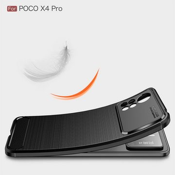 König Design Handyhülle Xiaomi Poco X4 Pro 5G, Schutzhülle Case Cover Backcover Etuis Bumper