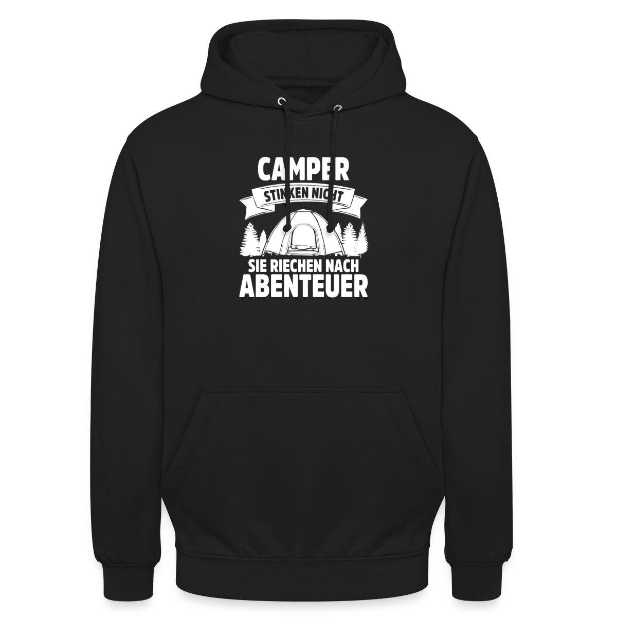 Hoodie Camper Stinken Nicht Riechen Nach Abenteuer Unisex Hoodie