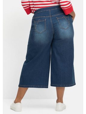 Sheego 3/4-Jeans Große Größen ELLA für kräftige Oberschenkel und Waden