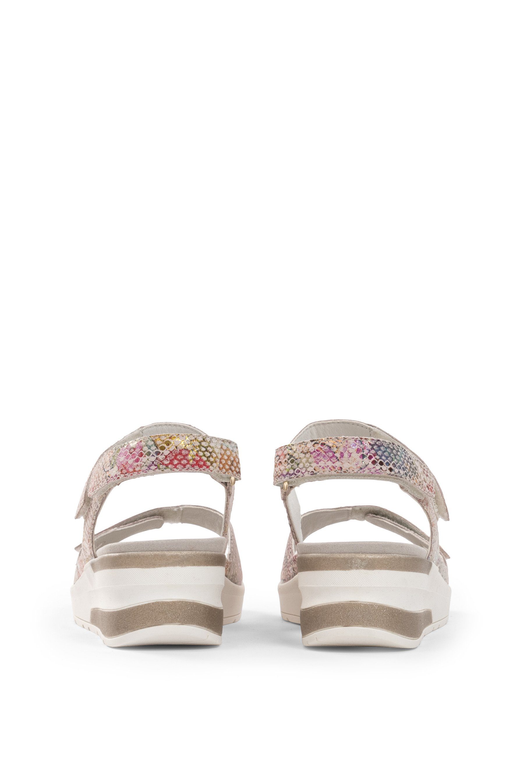 vitaform Damenschuhe Sandalette Sandalette Nappaleder rosa/floral