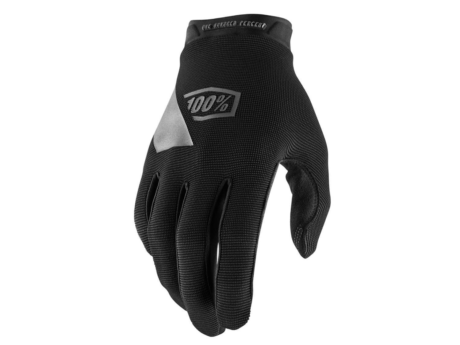 Ridecamp Black 100% Fleecehandschuhe Grey Gloves - 100% Accessoires