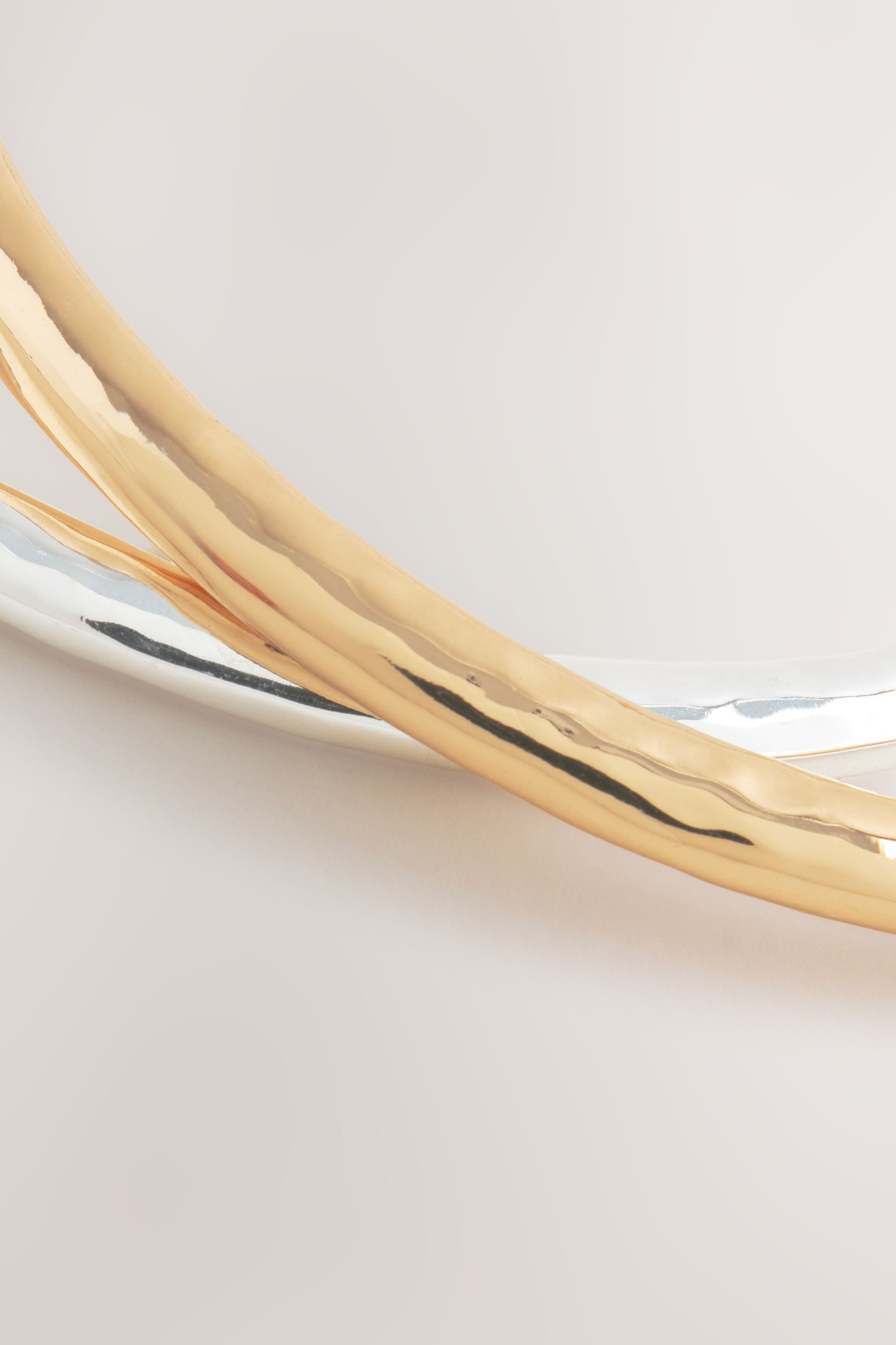 Next Ketten-Set Massiver Halsreif, 2er-Pack (2-tlg)