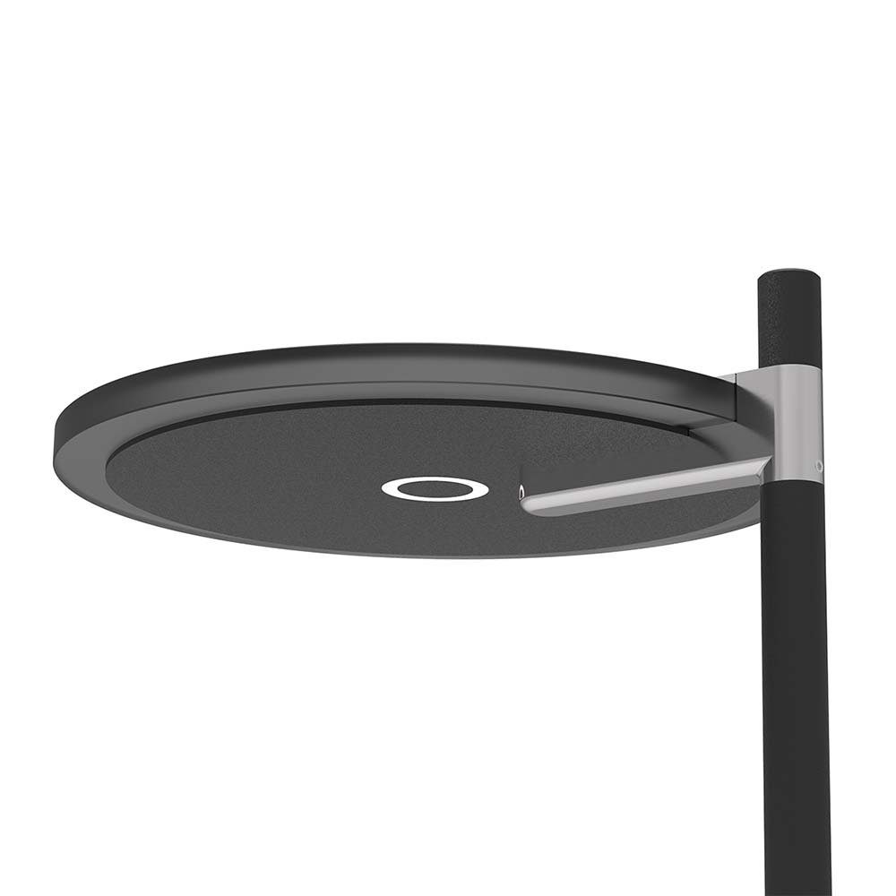 Steinhauer LIGHTING Deckenfluter, LED-Leuchtmittel fest verbaut, Warmweiß, Stehleuchte Deckenfluter Wohnzimmerlampe LED Touch dimmbar Glas