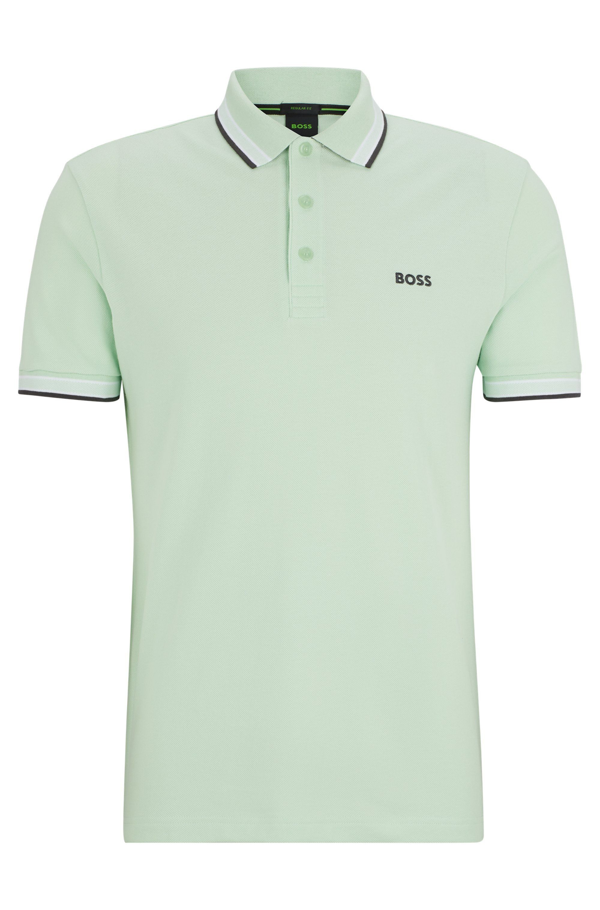 Herren Poloshirt Grn