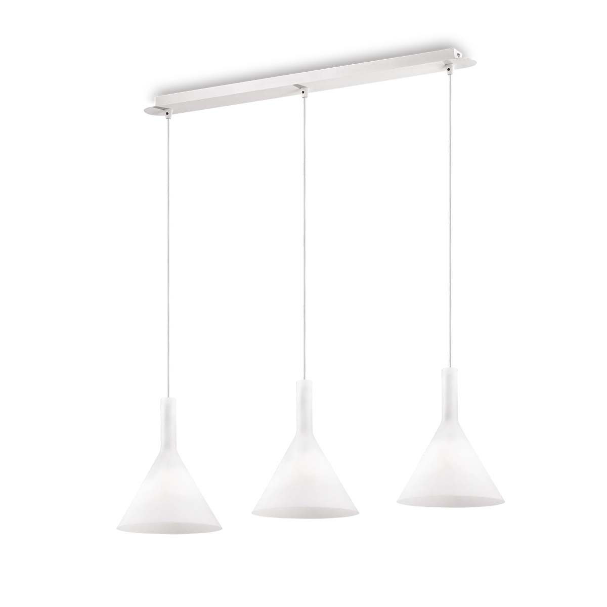 Ideal Lux Hängeleuchten Cocktail SP3 Pendelleuchte, LED wechselbar, Hängeleuchte