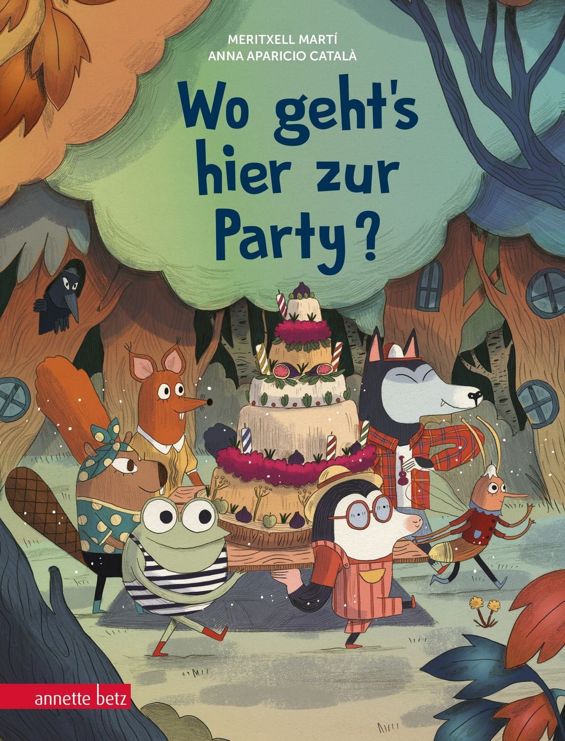 Wo geht’s hier zur Party? / Meritxell Martí, Ein herrlich originelles Bilderbuch zum Mitraten und Suchen