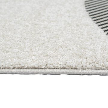 Teppich Flauschiger Teppich mit modernem Flachgewebe Design, Teppich-Traum, rechteckig, Höhe: 15 mm