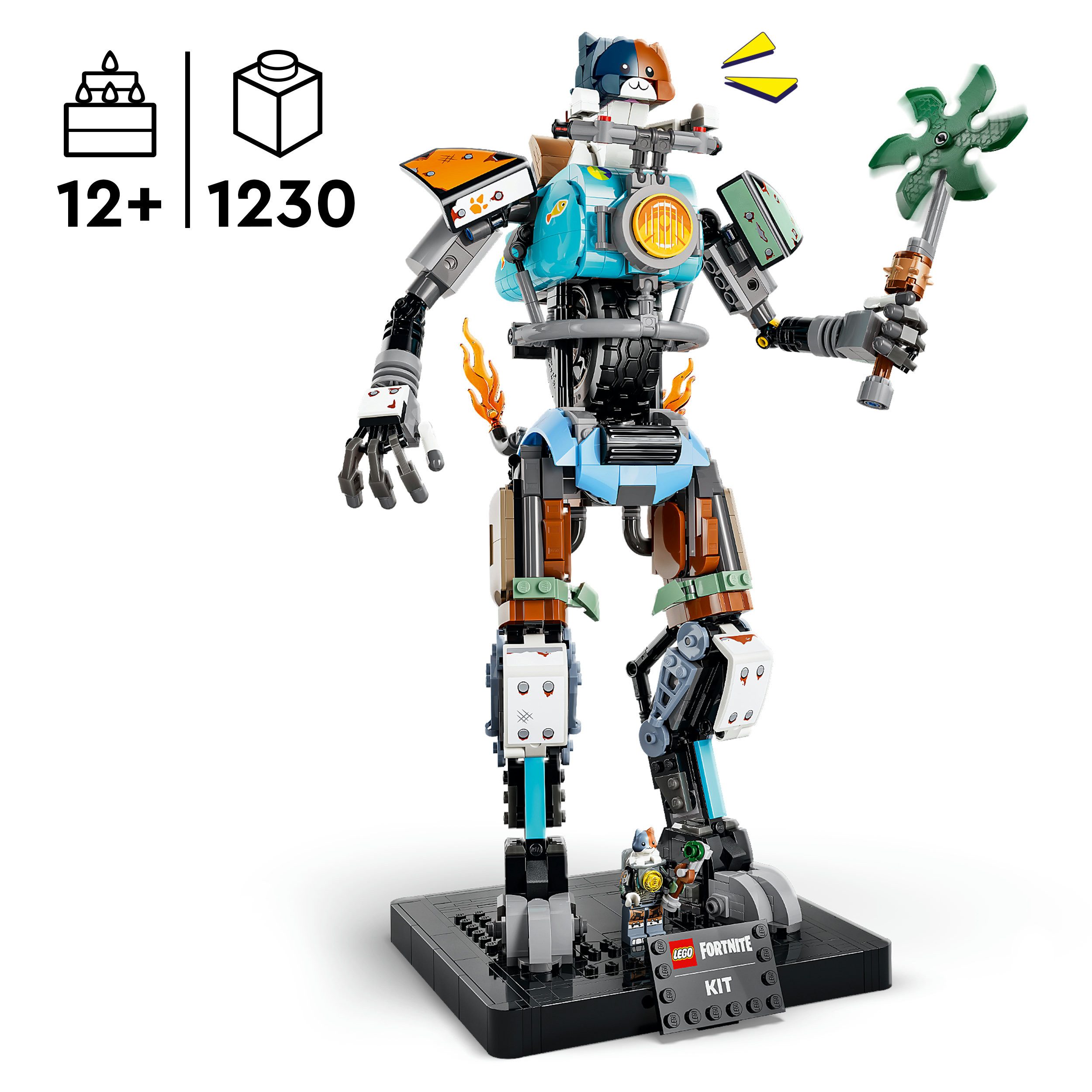 LEGO® KIT (77081), LEGO Fortnite Konstruktionsspielsteine, (1230 St), Made in Europe