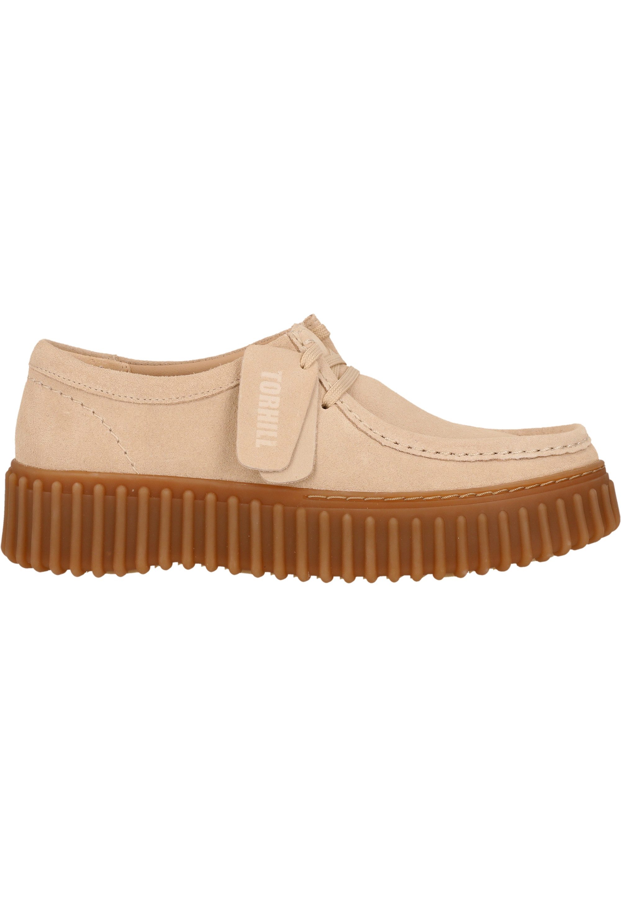 Clarks Torhill Bee Mokassin mit Plateau Sohle