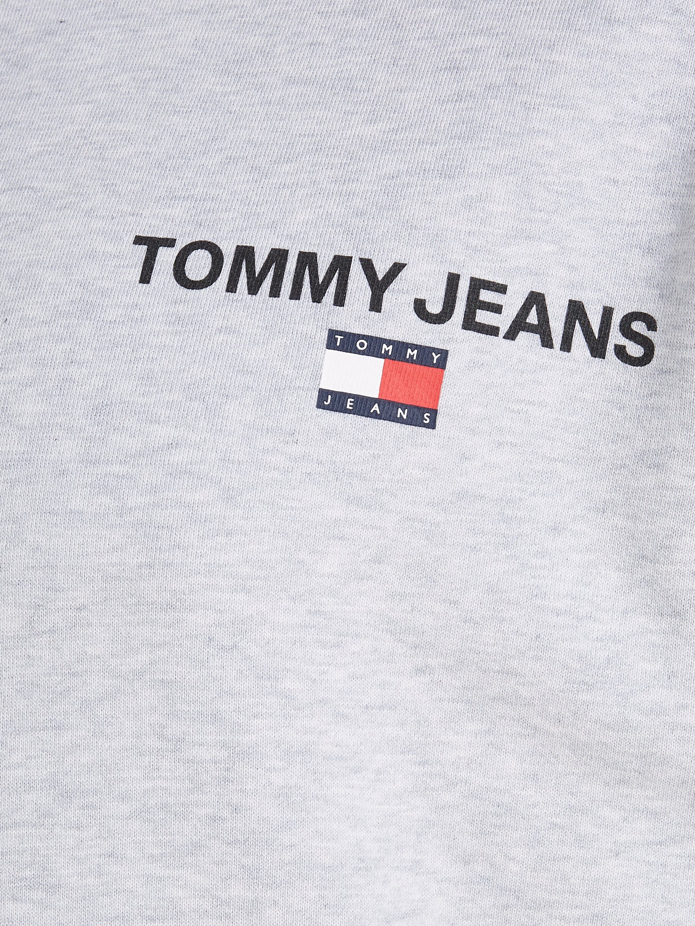 PLUS Jeans HOOD Plus Htr ENTRY Hoodie GRAPHIC Tommy TJM Grey Silver REG