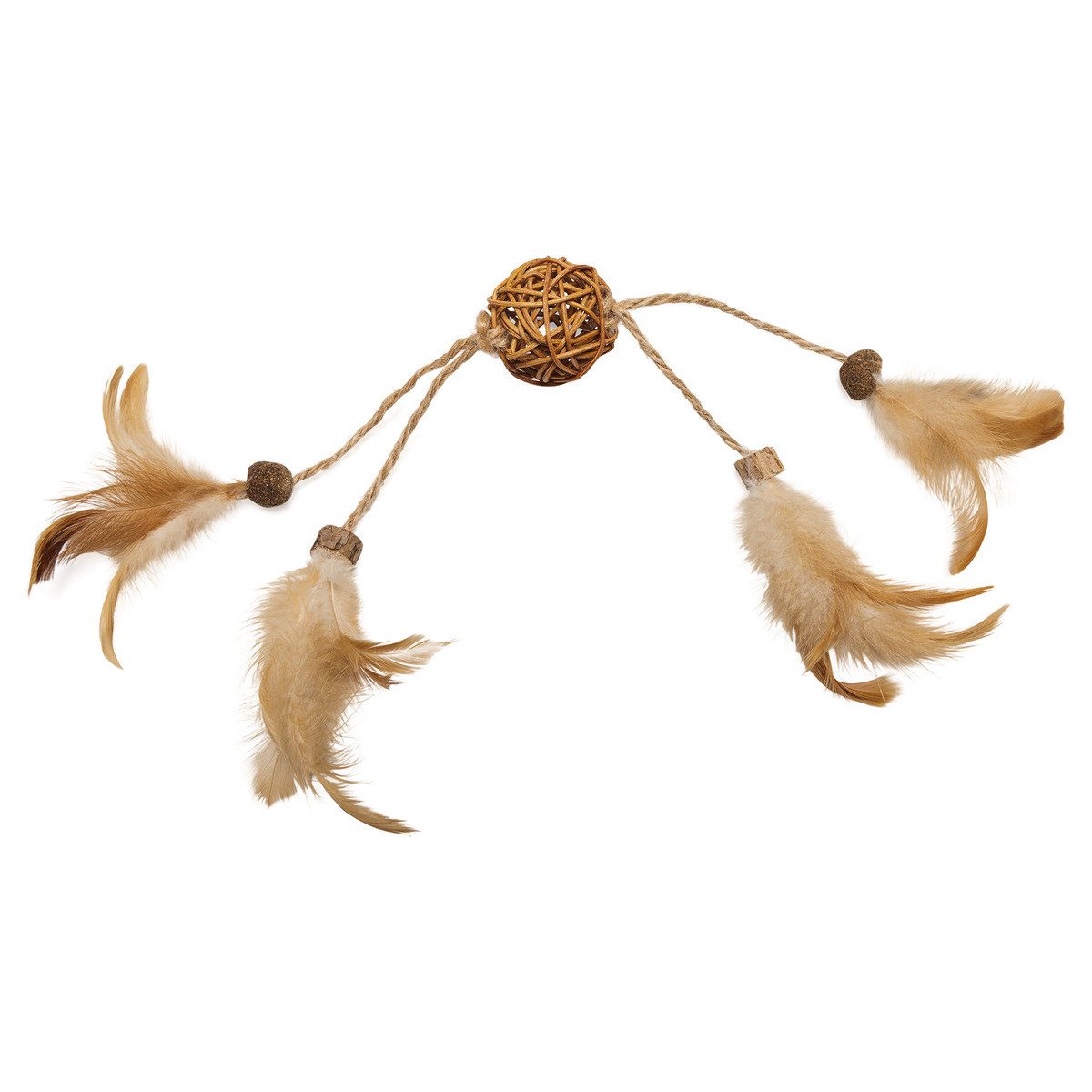 Beeztees Tier-Beschäftigungsspielzeug Katzenspielzeug Catnip/Matatabi Ball günstig online kaufen