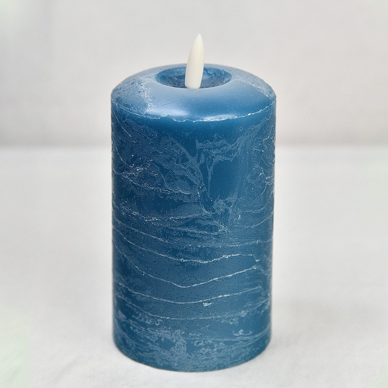 formano Stumpenkerze Echtwachskerze Rustik mit LED & Timer verschiedene Far günstig online kaufen