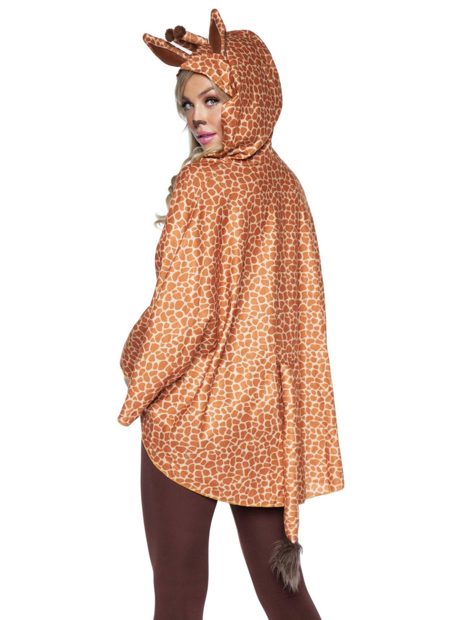 Leg Avenue Kostüm Karnevalskostüm Damen Fasching - Fasching Hallowee, Einfach schnell verkleiden mit diesem tierischen Überwurf!