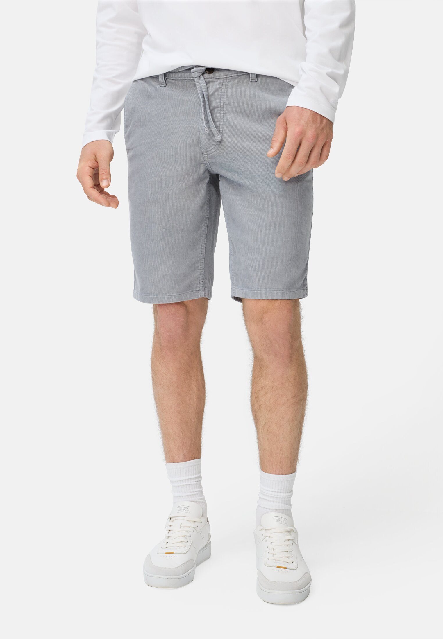 camel active Shorts aus Baumwoll-Polyester-Mix