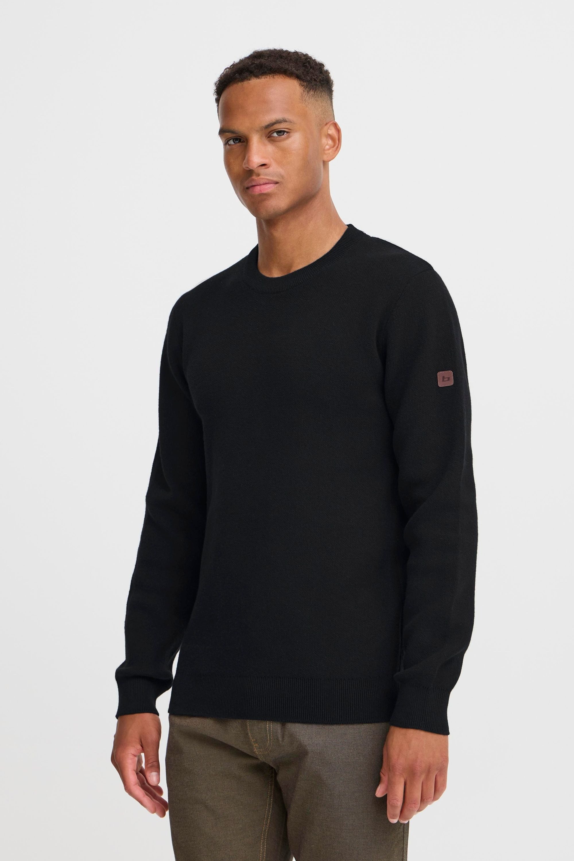 Blend Strickpullover BHMFINTANO Stilvoller Basic Strickpullover günstig online kaufen