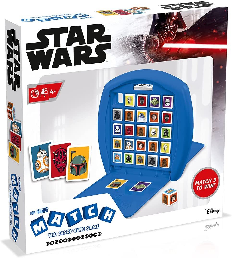 Winning Moves Spiel Top Trumps Match Star Wars, Würfelspiel