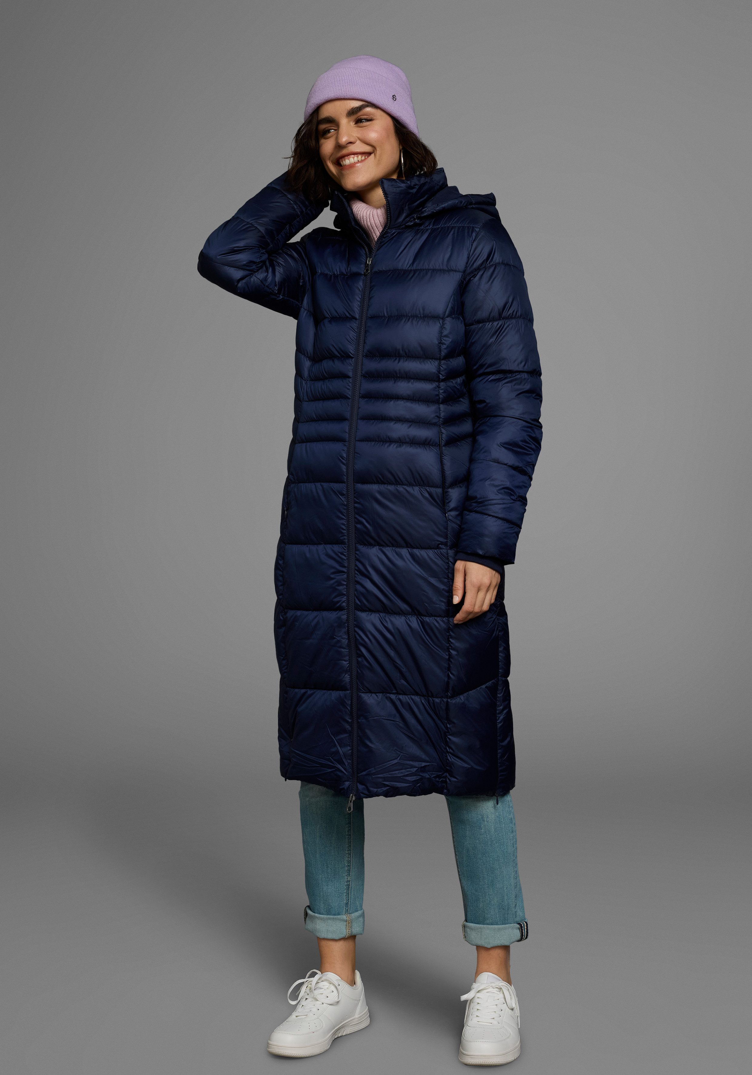 KangaROOS Steppmantel mit abnehmbarer Kapuze günstig online kaufen