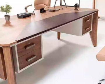 JVmoebel Schreibtisch Büromöbel Schreibtisch Aktenschrank Couchtisch Tisch Schrank 3tlg. (3-St., Schreibtisch/Aktenschrank/Couchtisch)