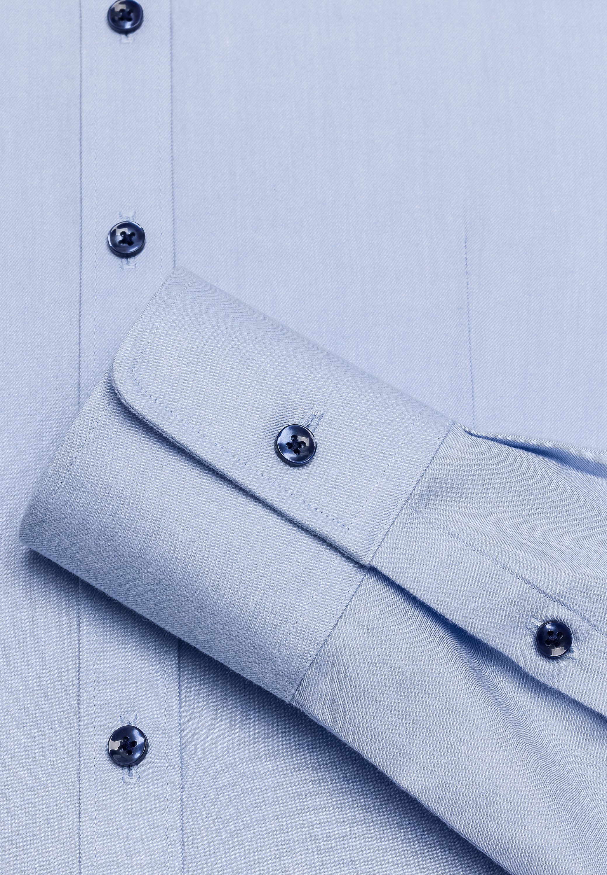 Vincenzo Boretti Klassische Bluse leicht tailliert soft günstig online kaufen