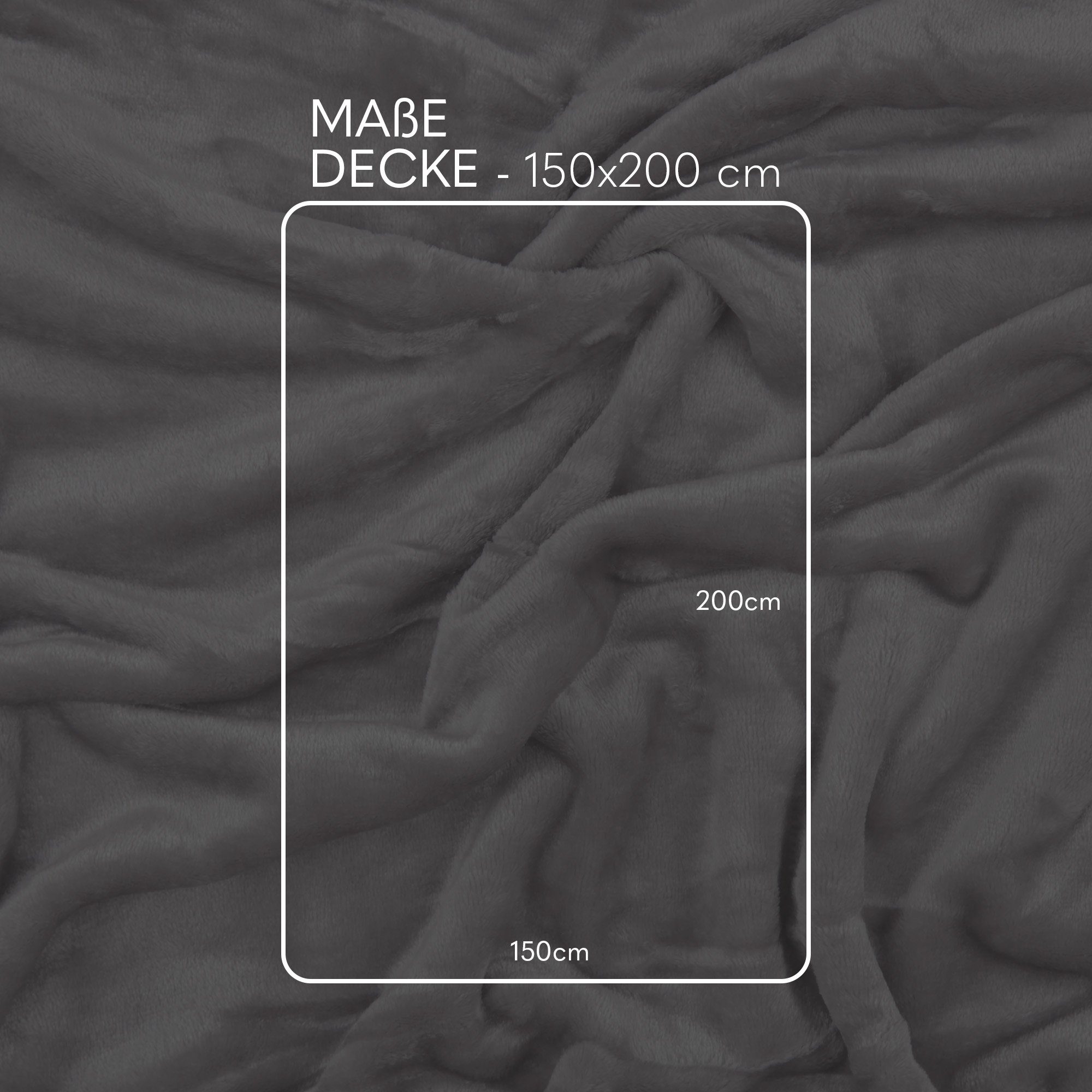 Wohndecke Cashmere Touch XXL, Bestlivings, Kuscheldecke Flauschige Decke für Sofa, Couch und Bett, Tagesdecke
