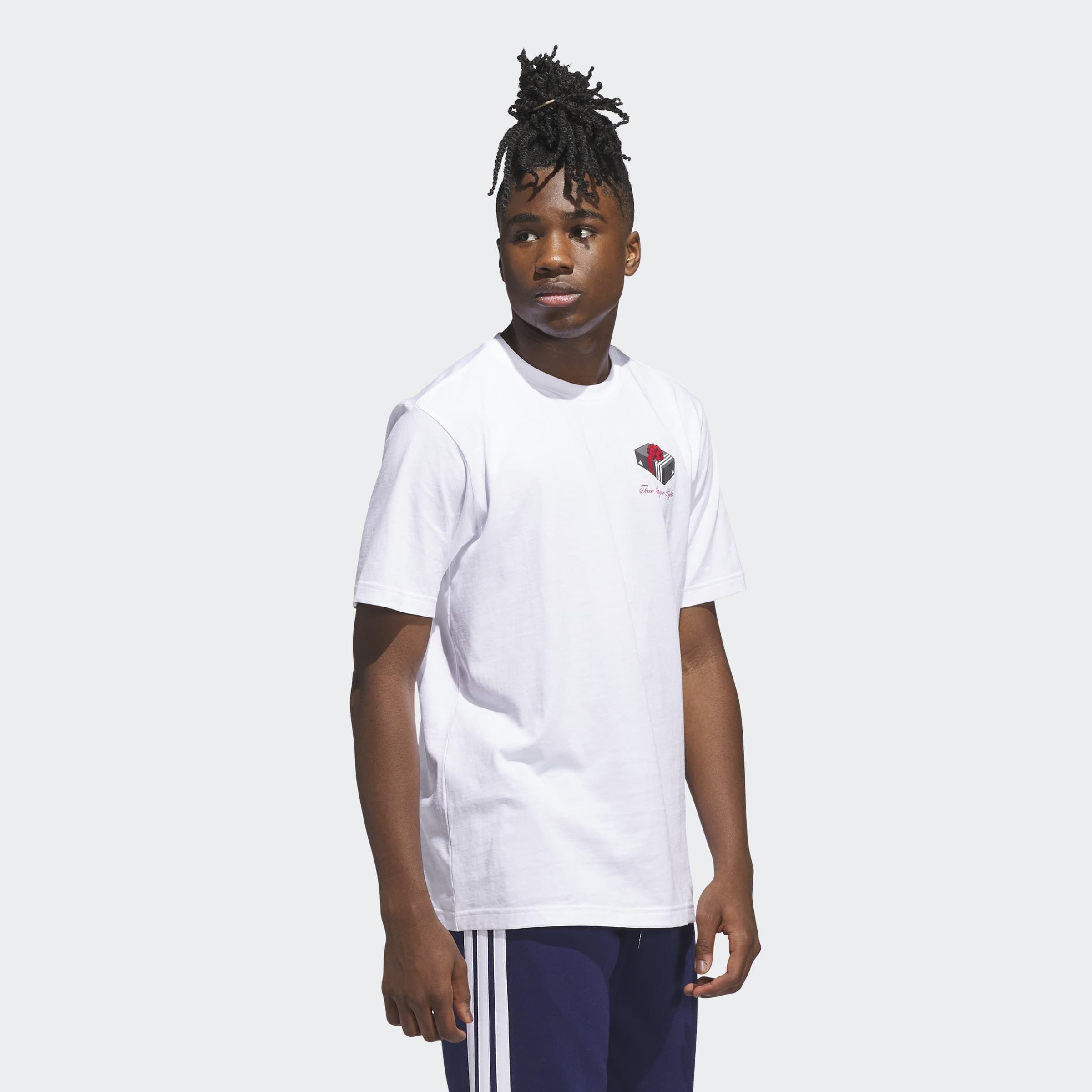 adidas Sportswear T-Shirt M HLDY GFTBOX T sportlicher Stil, mit Motiv-Grafi günstig online kaufen