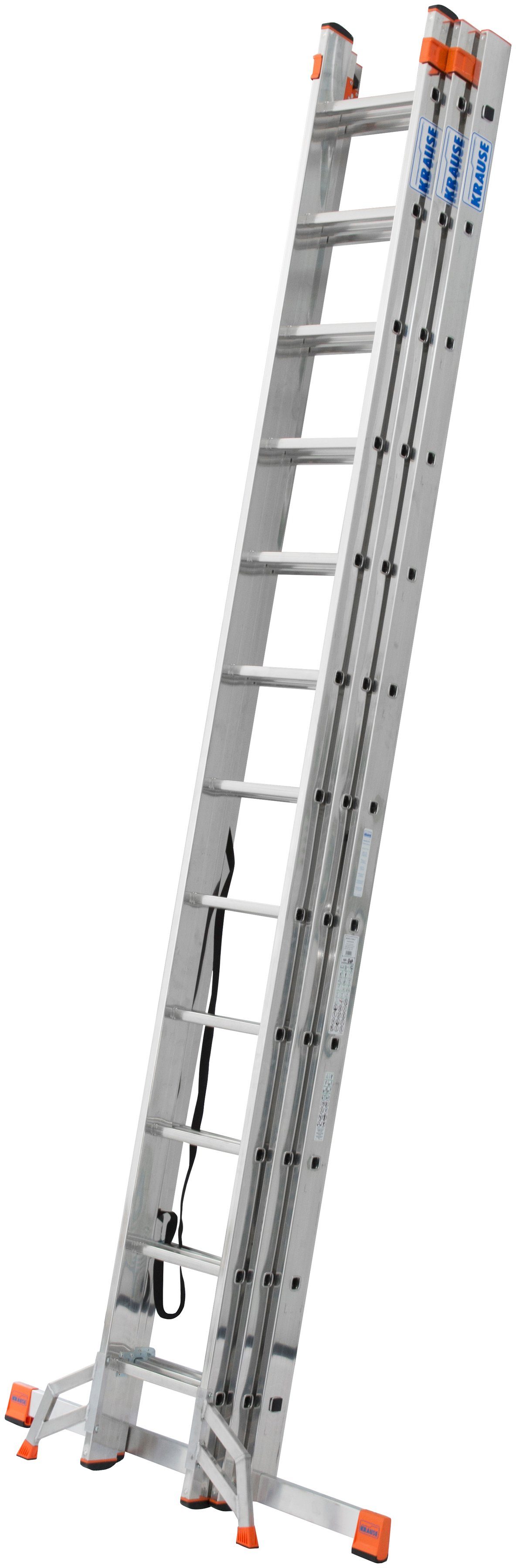 Vielzweckleiter Leiternspitzen, mit Sprossen 3x12 Tribilo, KRAUSE