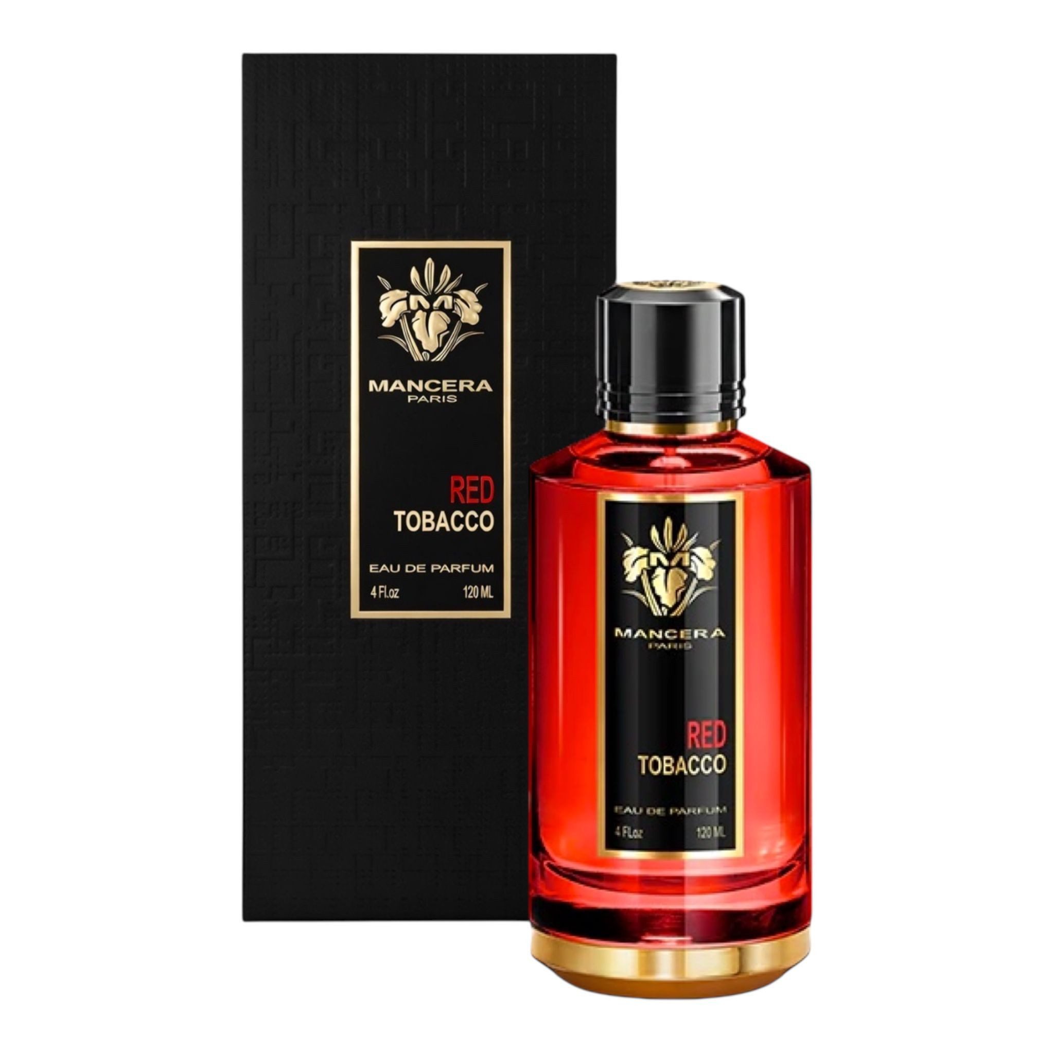 Mancera Eau de Parfum Red Tobacco, Glasflakon, Parfüm EDP, Unisex Duft