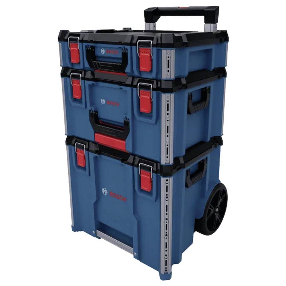 Bosch Professional Werkzeugkoffer L-BOXX Contractor Set 3 Professional Trolley-Koffer unbestückt (L x B