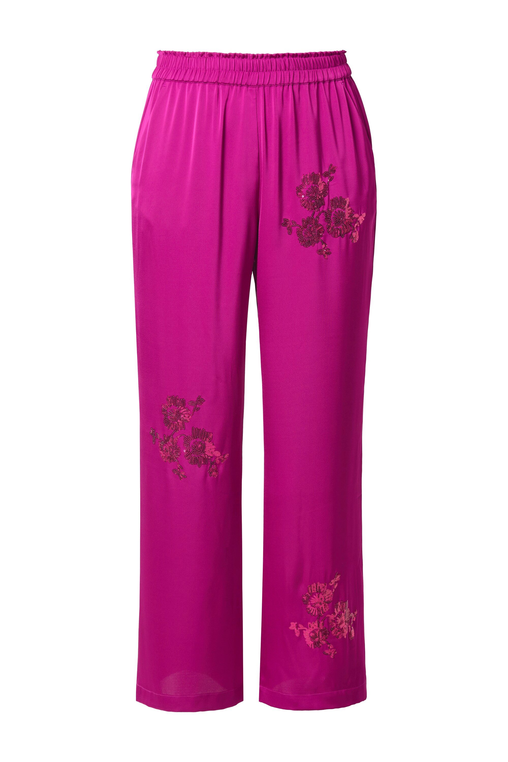 Schlupfhose Hose Wide Legs Pailletten