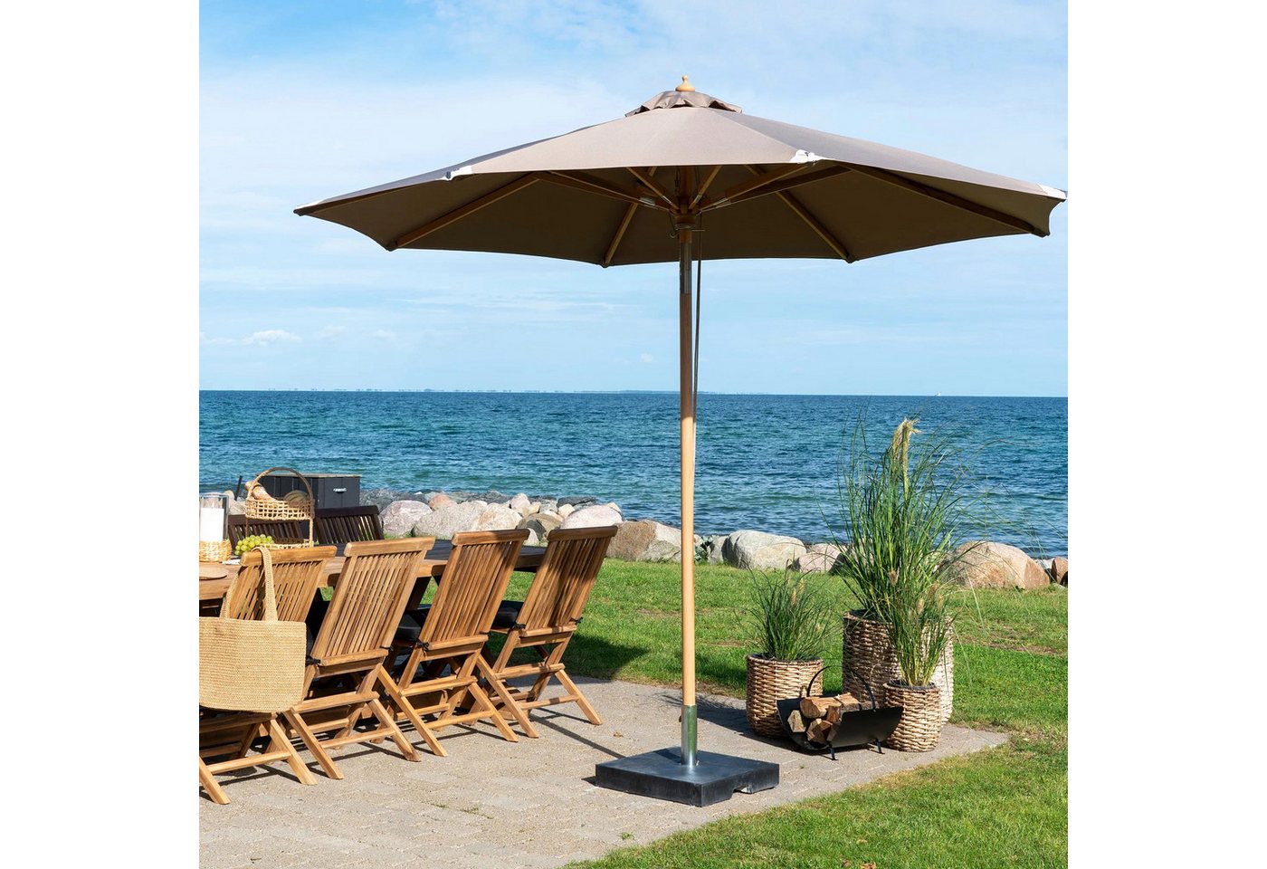 Thumbnail - Luxusbetten24 Sonnenschirm Valerio