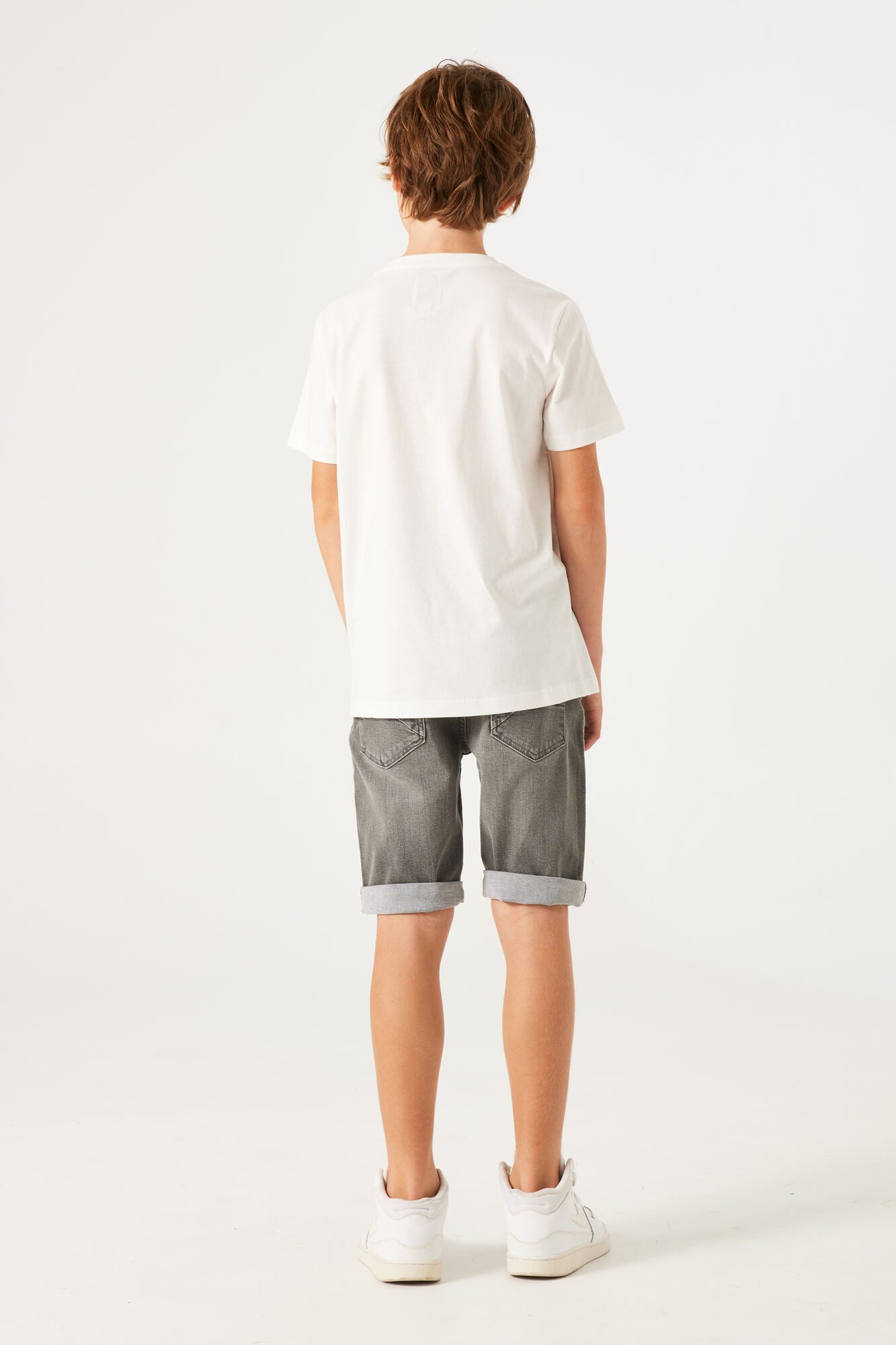 Garcia Jeansshorts Tavio mit Used-Effekten
