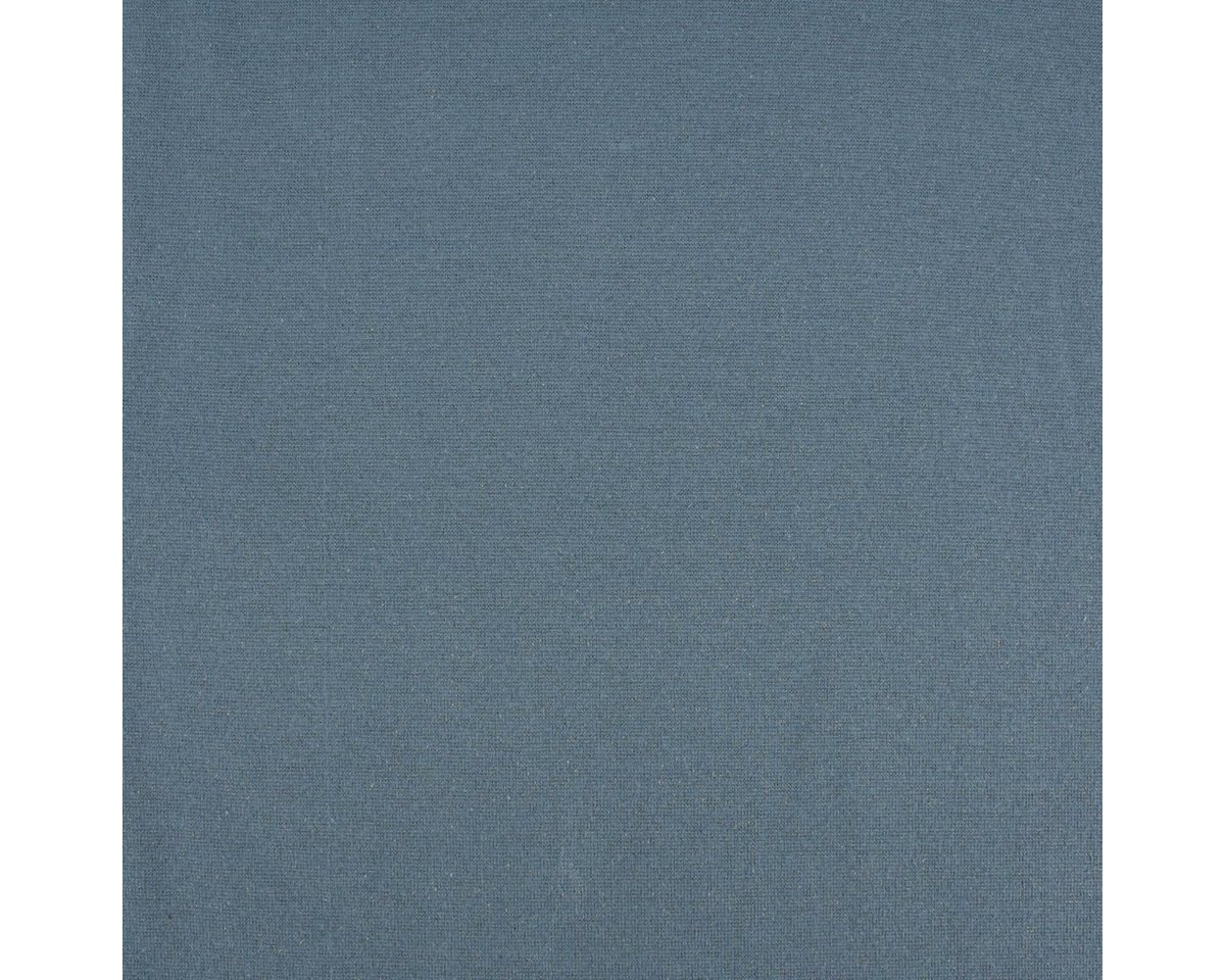 Thumbnail - SCHÖNER LEBEN. Stoff Strickschlauch Bündchenstoff Lurex Glitzer jeansblau 35cm Breite, mit Metallic-Effekt