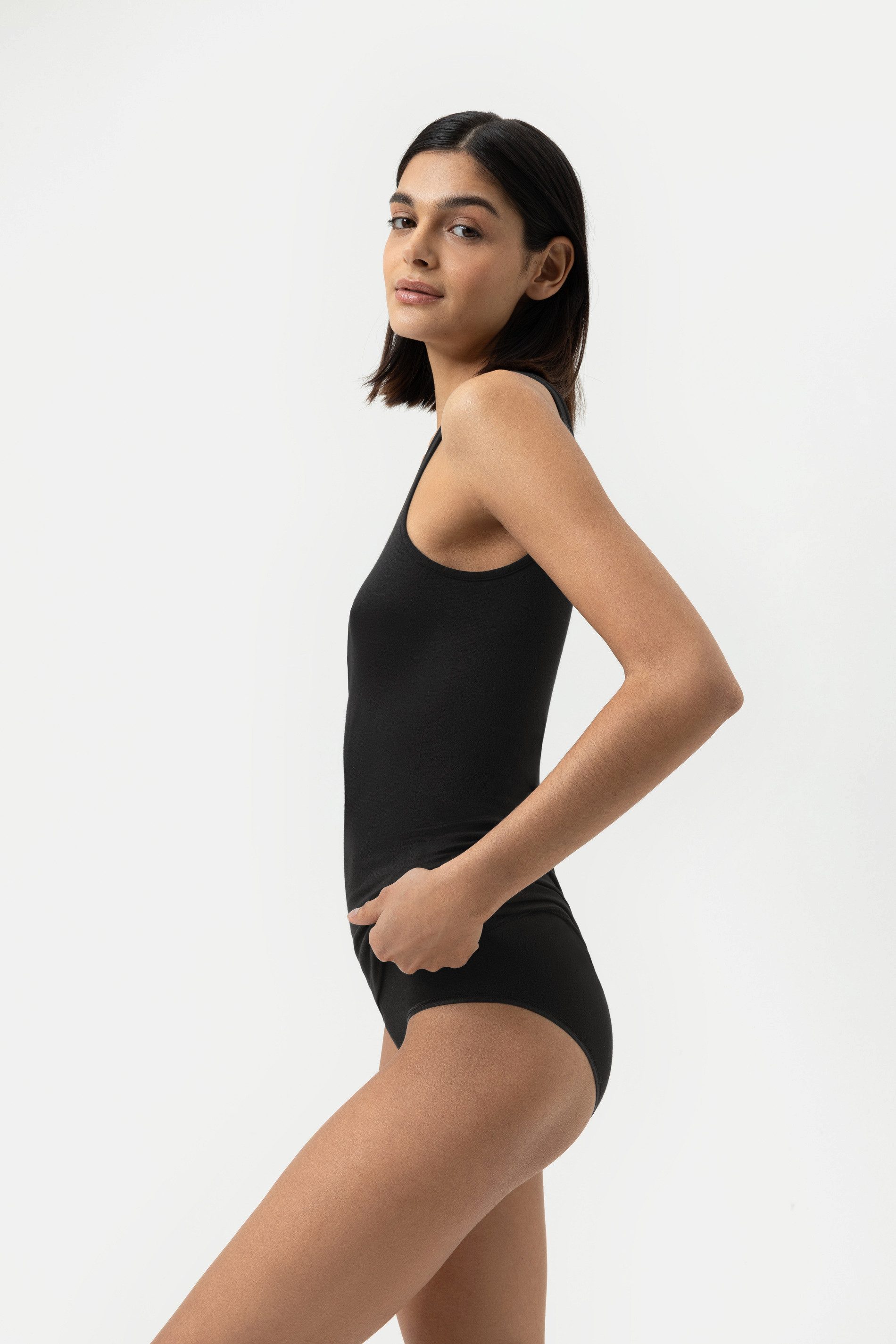 Mey Trägertop Mey Top Serie Modal Pure Uni Unterhemd (1-tlg) Softes Basic Unterhemd, Modal, Breite Träger – Bild 4 von 5