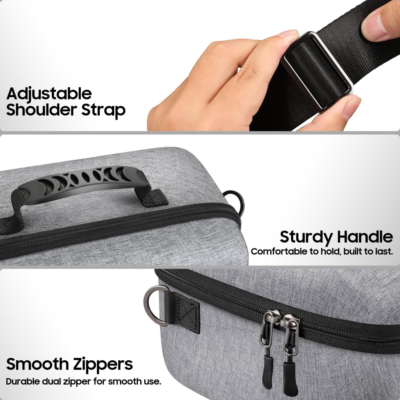 Fintie Nintendo-Schutzhülle für Nintendo Switch 2 (2025), Hartschalen Reisetasche mit Rundumschutz, Tasche mit 23 Spielkarten- und 2 Micro-SD-Kartensteckplätzen
