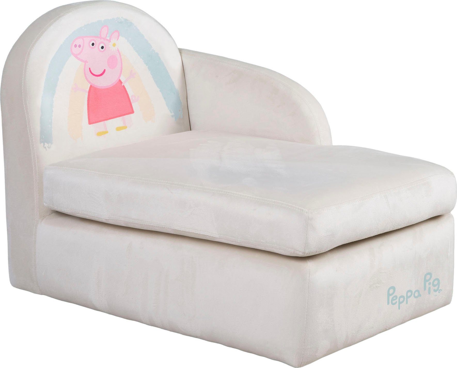 roba® Kindersofa Peppa Pig, mit seitlicher Armlehne