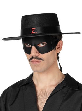 Maskworld Verkleidungsmaske Zorro - Maske, Originalgetreue Augenmaske für den edlen Rächer