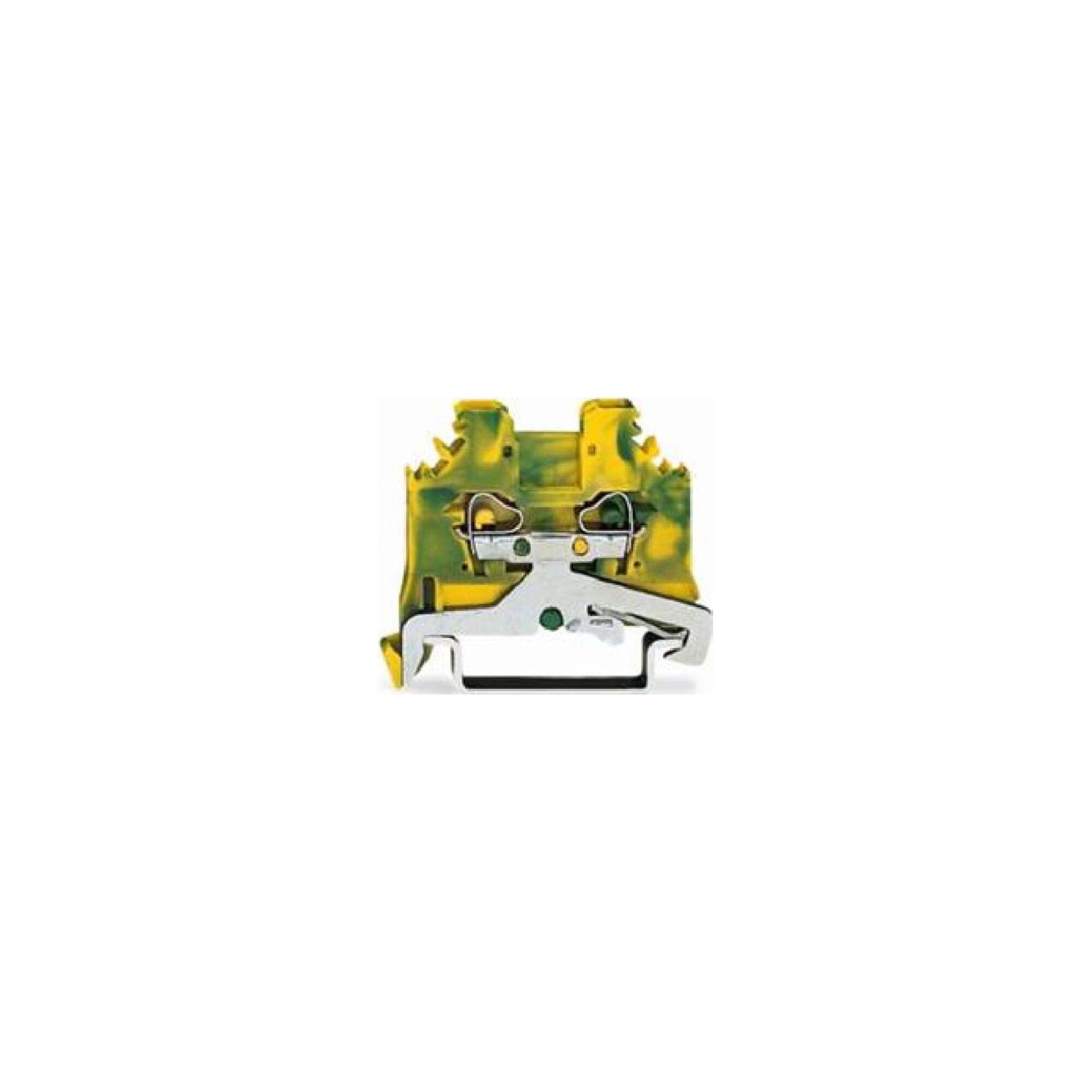 WAGO Sicherungshalter WAGO GmbH& Co. KG Schutzleiterklemme 0,08-2,5mmq gn/gelb 280-107