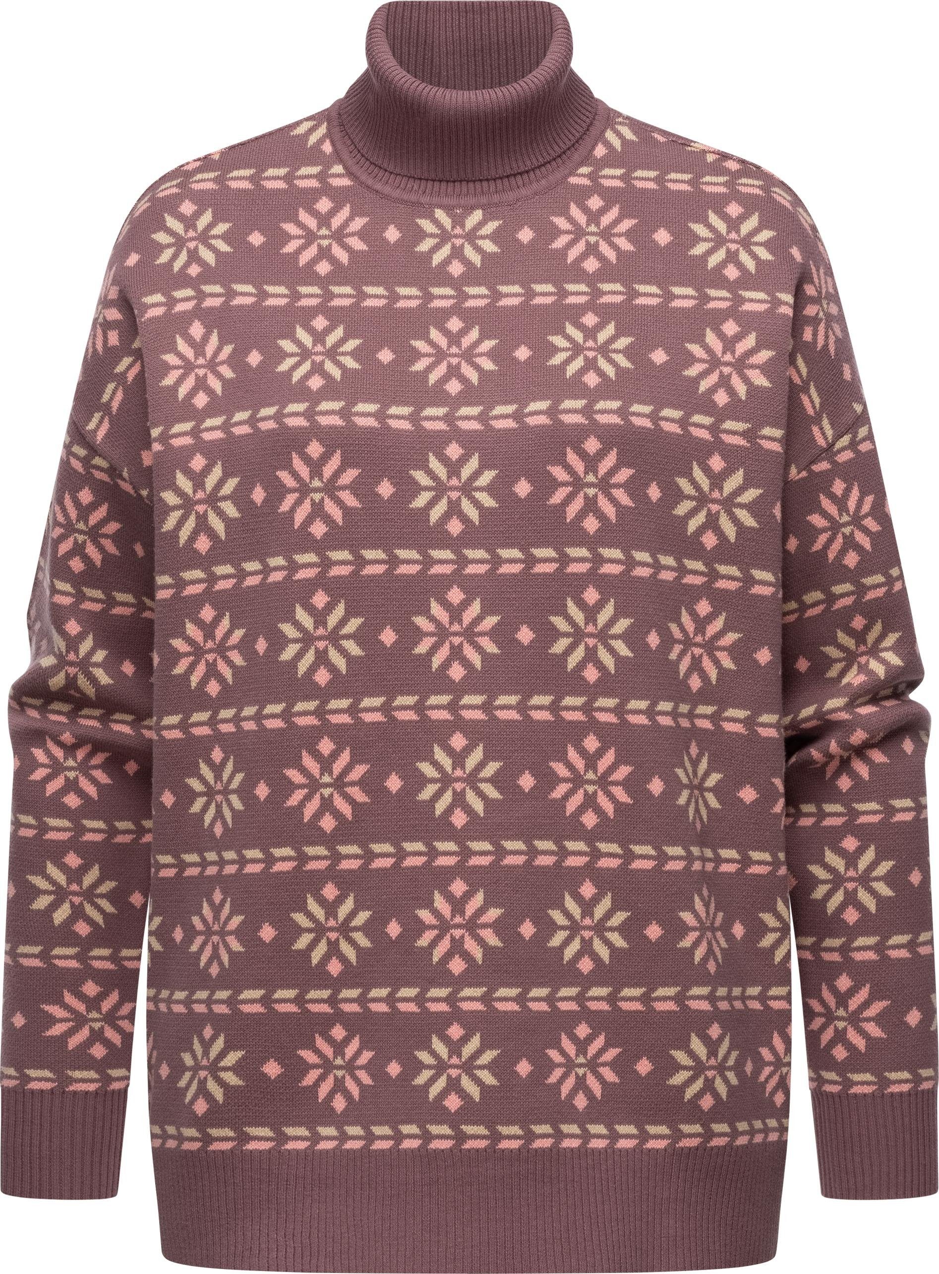Ragwear Stehkragenpullover Danika Organic Damen Pullover mit