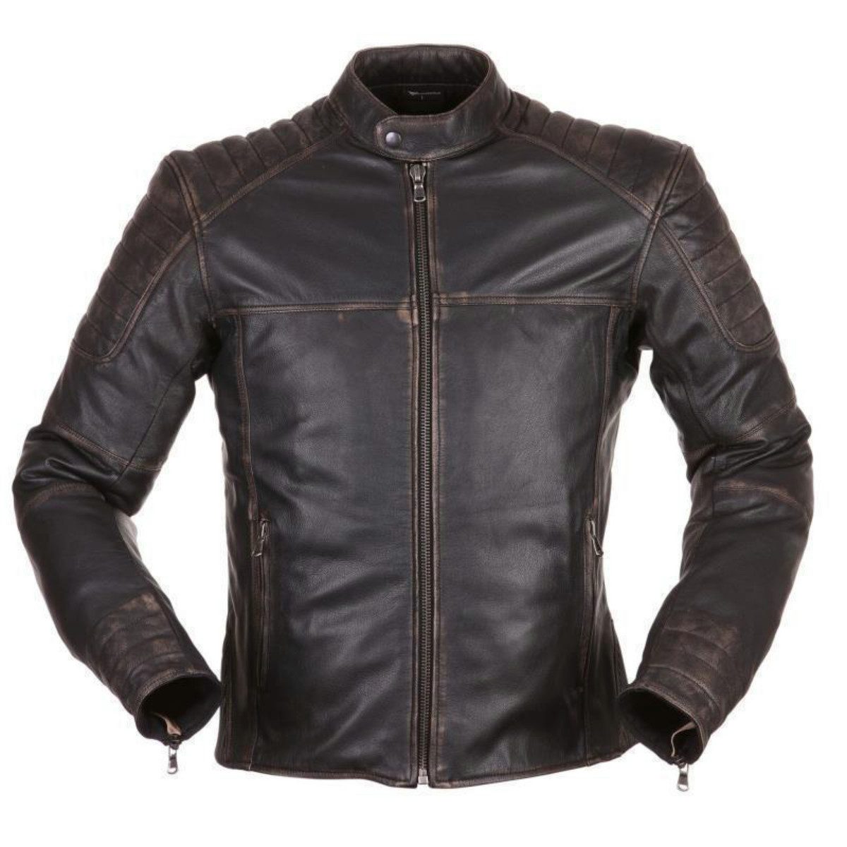 Modeka Motorradjacke Modeka Kaleo Lederjacke Herren braun atmungsaktiv