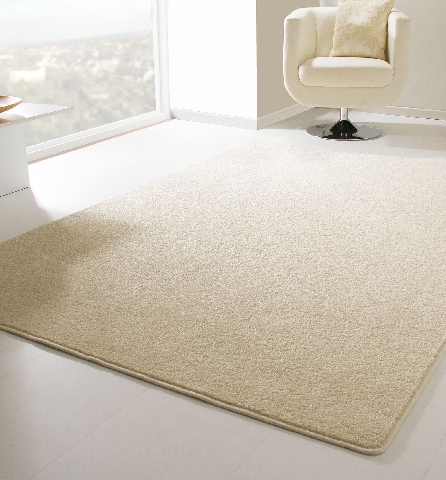 Steffensmeier Teppich Cambridge, Rechteckig, Velours, Wohnzimmer günstig online kaufen