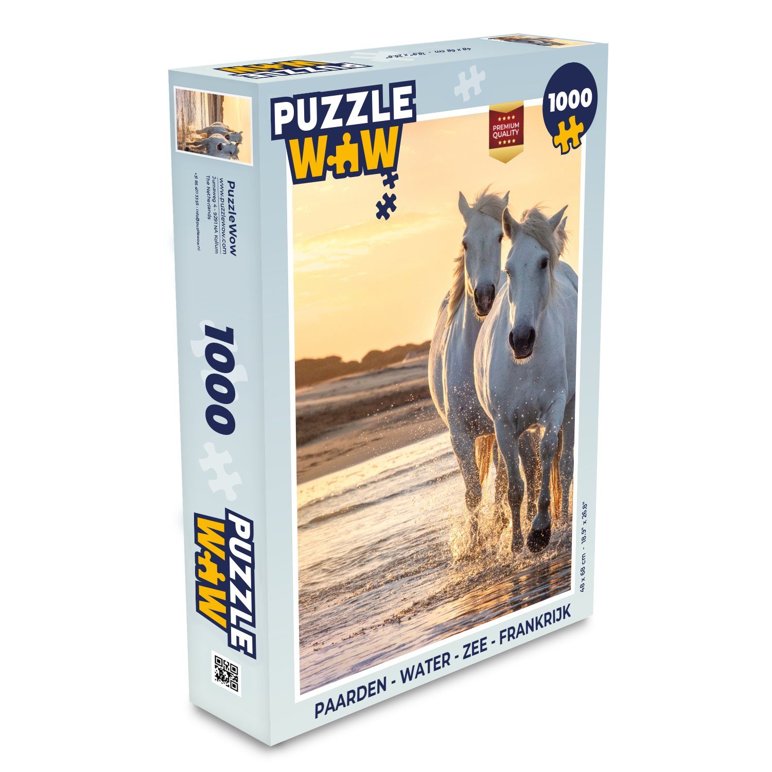 MuchoWow Puzzle Pferde - Wasser - günstig online kaufen