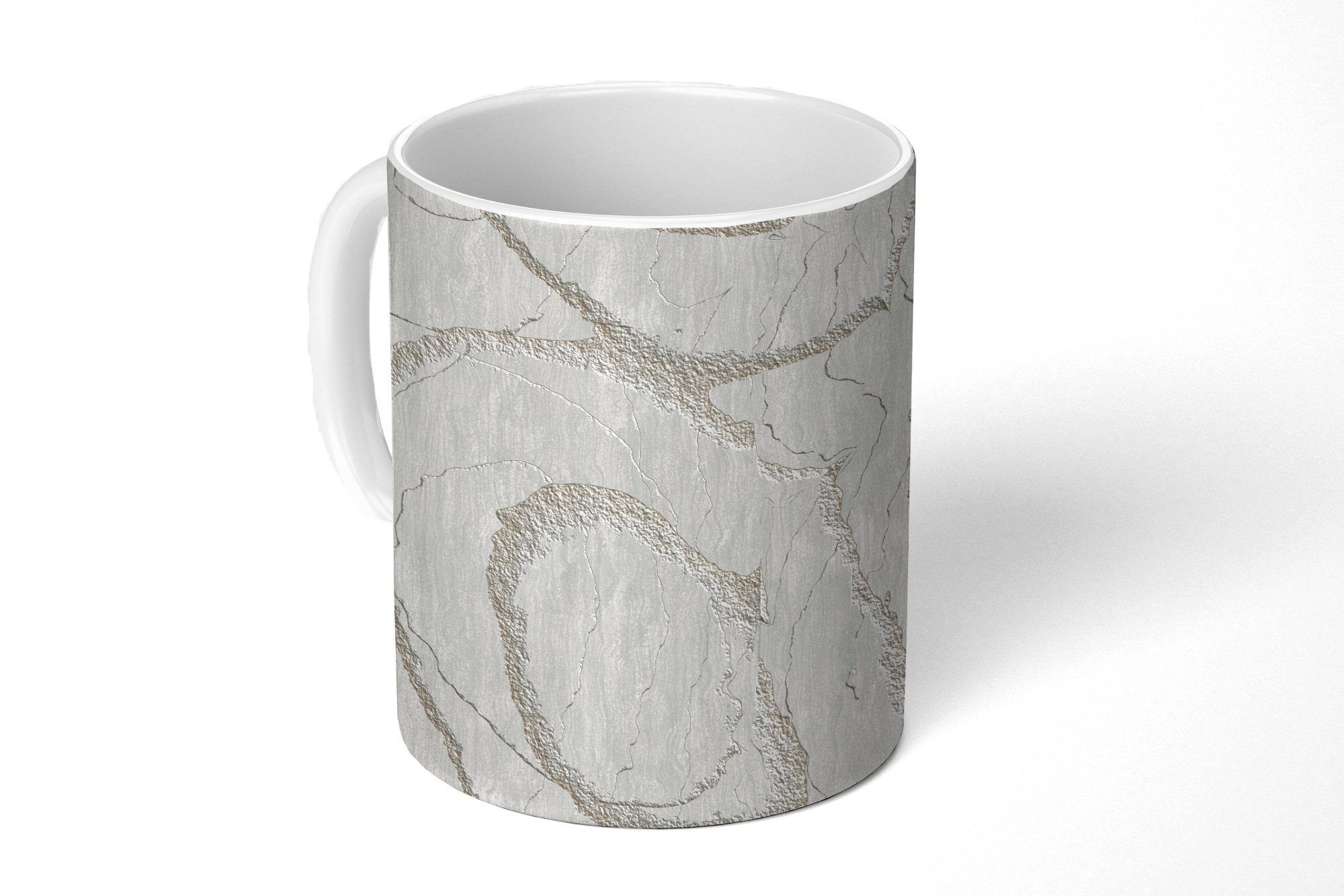 MuchoWow Tasse Stein - Boden - Muster, Keramik, Kaffeetassen, Teetasse, Becher, Teetasse, Geschenk