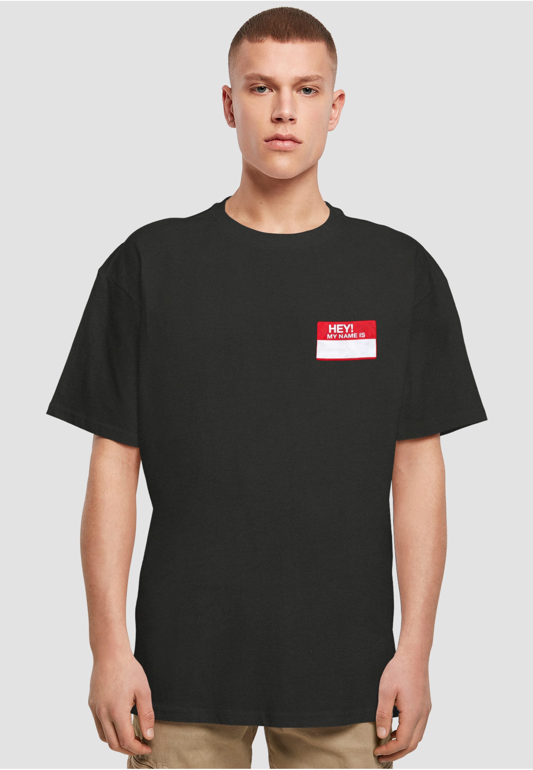 Upscale by Mister Tee T-Shirt Upscale by Mister Tee Unisex Hey! My Name Is Oversize Tee (1-tlg)